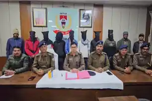 हजारीबाग : डकैती की साजिश नाकाम, पांडेय गिरोह के 7 अपराधी गिरफ्तार