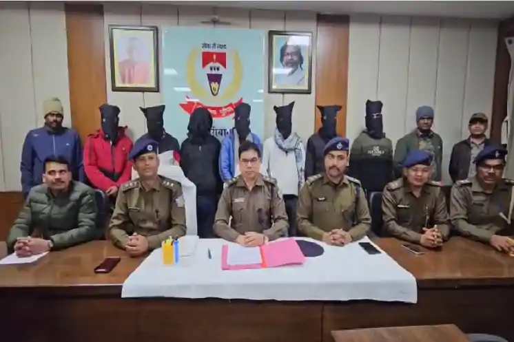हजारीबाग : डकैती की साजिश नाकाम, पांडेय गिरोह के 7 अपराधी गिरफ्तार