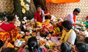 मुख्यालय सहित विभिन्न गांव में धूमधाम से मनाया गया बिपत्तारिणी पूजा