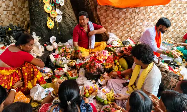 मुख्यालय सहित विभिन्न गांव में धूमधाम से मनाया गया बिपत्तारिणी पूजा-