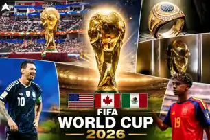 FIFA World Cup 2026: स्पेन Vs अर्जेंटीना फाइनल, एक टिकट के लिए 27 लाख रुपये! कब, कहां और कैसे देखें फीफा वर्ल्ड कप का महामुकाबला FIFA World Cup 2026: स्पेन Vs अर्जेंटीना फाइनल, एक टिकट के लिए 27 लाख रुपये! कब, कहां और कैसे देखें फीफा वर्ल्ड कप का महामुकाबला