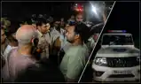 पुलिस गाड़ी से कुचलकर युवक की मौत, शराब सेवन के आरोप पर ग्रामीणों ने किया हंगामा