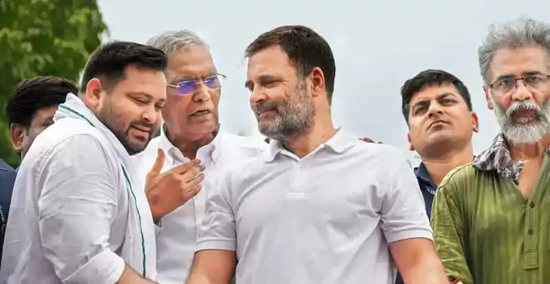 महागठबंधन में 10 सीटों पर फ्रेंडली फाइट, जानिए कहां आमने-सामने हुए राहुल-तेजस्वी और मुकेश सहनी के प्रत्याशी Mukesh sahni