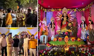 40 फीट के रावण का होगा दहन, सुरक्षा में तैनात होंगे 200 मजिस्ट्रेट, DM-SP ने लिया तैयारियों का जायजा