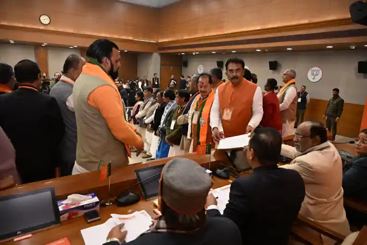 नितिन नवीन का नामांकन भाजपा की आंतरिक लोकतांत्रिक व्यवस्था और कार्यकर्ताओं को आगे बढ़ाने की नीति का बड़ा उदाहरण : संजय सरावगी ‎