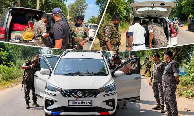 जपला-हैदरनगर मुख्य मार्ग पर पुलिस की एंटी, क्राइम चेकिंग अभियान जारी जपला-हैदरनगर मुख्य मार्ग पर पुलिस की एंटी, क्राइम चेकिंग अभियान जारी
