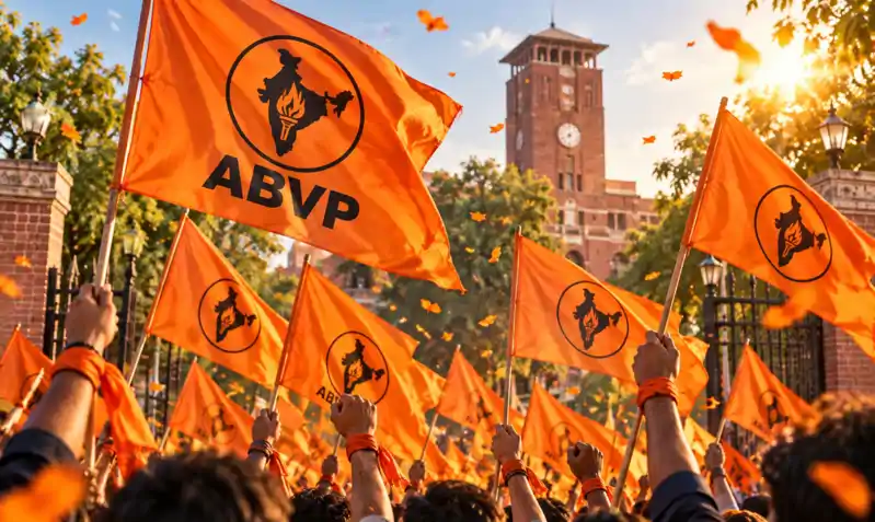DUSU छात्र संघ चुनाव : ABVP का डंका, 3 पदों पर दर्ज की जीत, NSUI का सूपड़ा साफ DUSU छात्र संघ चुनाव : ABVP का डंका, 3 पदों पर दर्ज की जीत, NSUI का सूपड़ा साफ