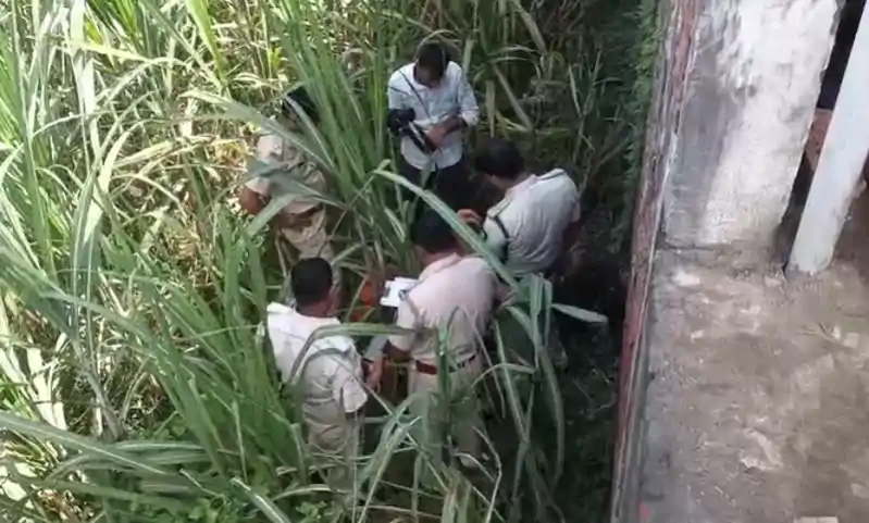 गन्ने की खेत से मासूम का शव बरामद, सीसीटीवी फुटेज मिलने से मचा हड़कंप गन्ने की खेत से मासूम का शव बरामद, सीसीटीवी फुटेज मिलने से मचा हड़कंप