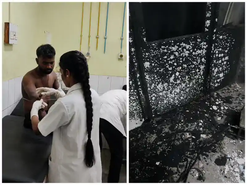 पाथरडीह कोल वाशरी में वेल्डिंग मशीन ब्लास्ट, दो मजदूर झुलसे पाथरडीह कोल वाशरी में वेल्डिंग मशीन ब्लास्ट, दो मजदूर झुलसे