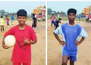 फुटबॉल ने बदली किस्मत, अंडर 14 गर्ल्स झारखंड फुटबॉल टीम में चारीहुजीर की दो बेटियों का चयन 