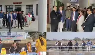 आकांक्षी जिला योजना की समीक्षा के लिए गढ़वा पहुंचे केंद्रीय सचिव जितेंद्र श्रीवास्तव