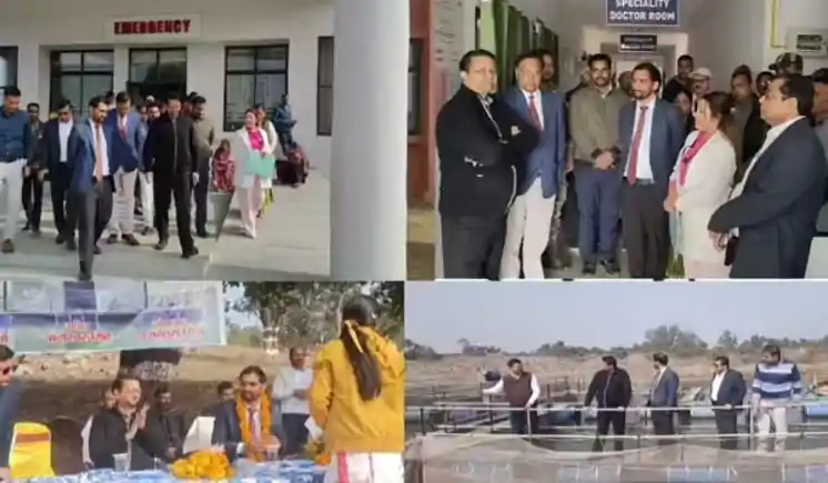 आकांक्षी जिला योजना की समीक्षा के लिए गढ़वा पहुंचे केंद्रीय सचिव जितेंद्र श्रीवास्तव