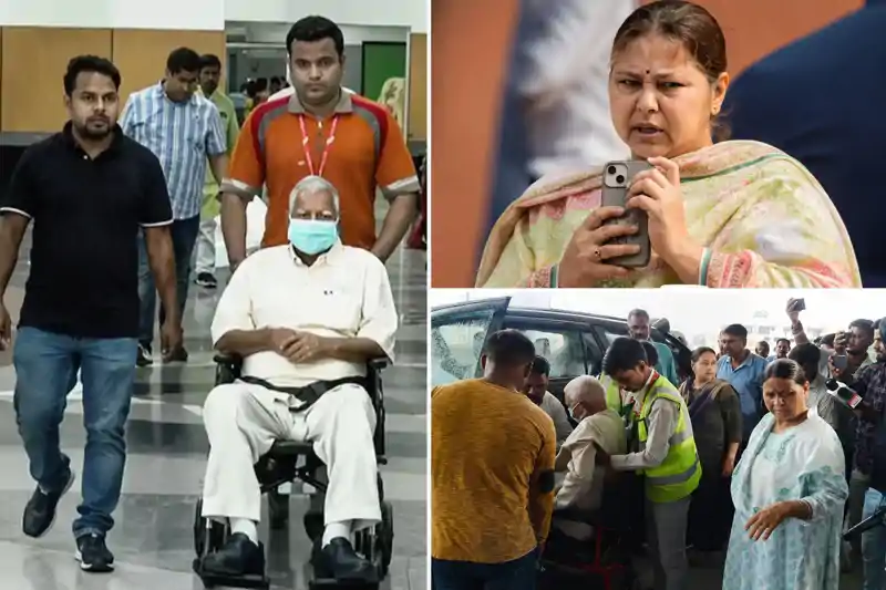 लालू यादव की तबीयत ज्यादा खराब है? दिल्ली रवाना, राबड़ी देवी और मीसा भारती भी साथ