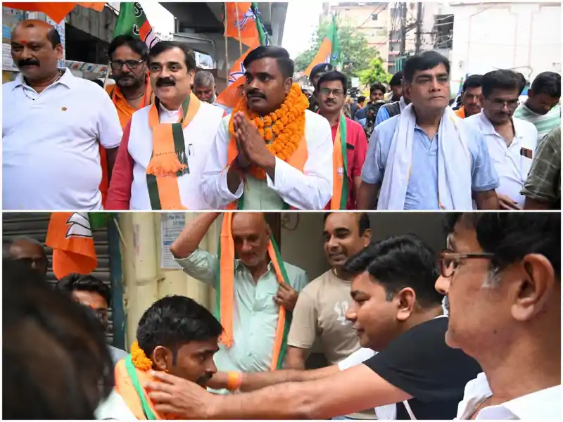 बांकीपुर में घर-घर पहुंच रहे हैं भाजपा प्रत्याशी नीरज कुमार सिन्हा, जनता से मांगा आशीर्वाद और समर्थन