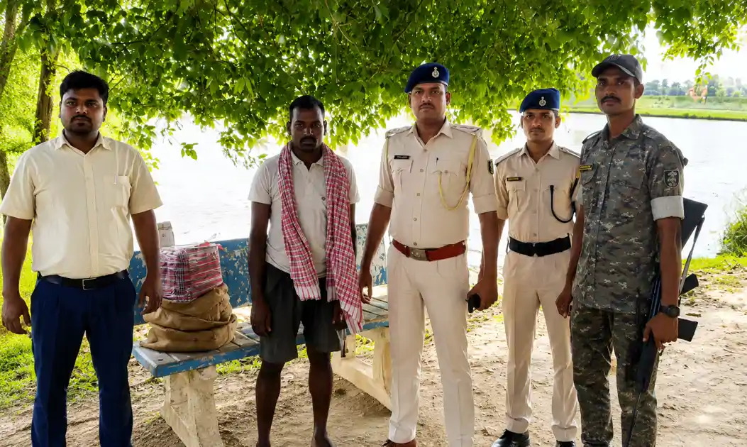 सूखे नशे पर पुलिस का बडा प्रहार, 86 किलो गांजा बरामद, तस्कर गिरफ्तार