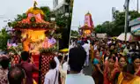 जय जगन्नाथ से गूंजा वातावरण, भक्ति, उल्लास के साथ निकली भगवान श्री जगन्नाथ की भव्य रथ यात्रा