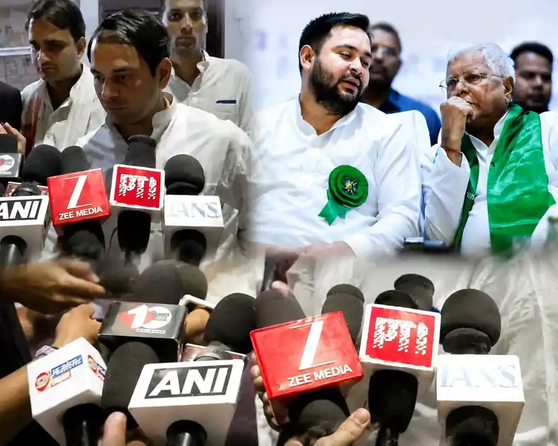 लालू यादव और उनके बेटे की हत्या कौन करना चाहता है? तेज प्रताप पहुंचे थाना, छोटे भाई को पुकारा...