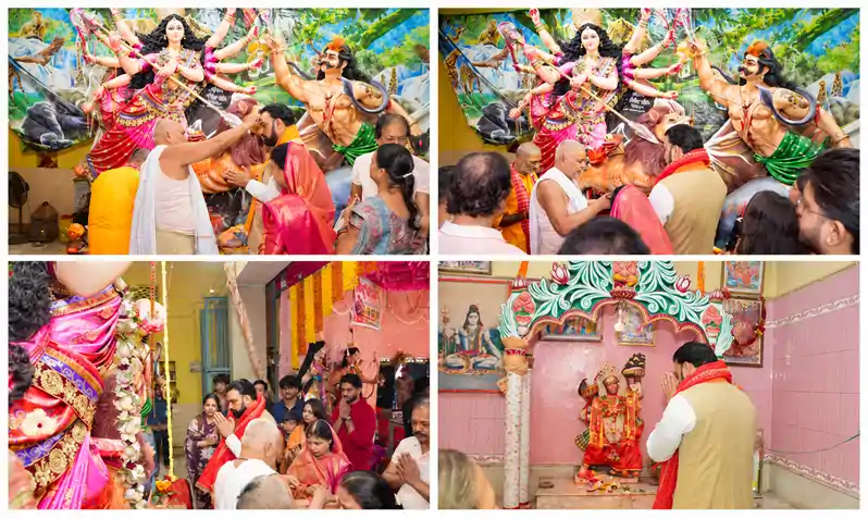 मुख्यमंत्री ने तेलडीहा व तारापुर के असरगंज के दुर्गा मंदिरों में की मां दुर्गा की पूजा-अर्चना मुख्यमंत्री ने तेलडीहा व तारापुर के असरगंज के दुर्गा मंदिरों में की मां दुर्गा की पूजा-अर्चना