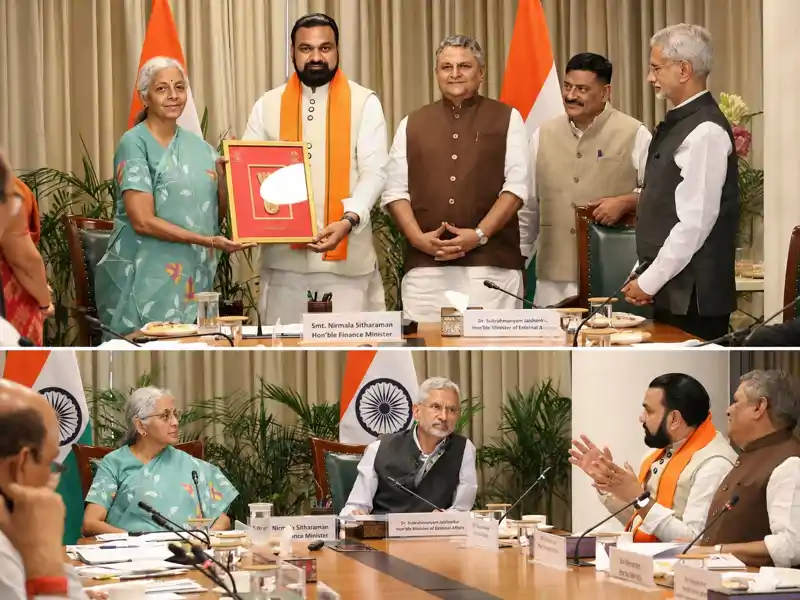 दिल्ली में वित्त और विदेश मंत्री के साथ CM सम्राट की हाईलेवल मीटिंग, निर्मला-जयशंकर से क्या हुई बात ? दिल्ली में वित्त और विदेश मंत्री के साथ CM सम्राट की हाईलेवल मीटिंग, निर्मला-जयशंकर से क्या हुई बात ?
