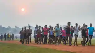 गांधी मैदान में ट्रेनिंग सेंटरों पर 'नो एंट्री' बरकरार: आम लोगों, पर्यटकों और सुबह की सैर करने वालों पर रोक नहीं