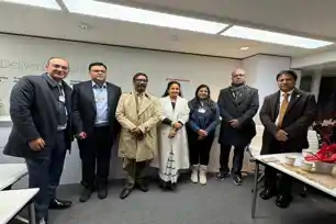 दावोस में झारखण्ड की ऐतिहासिक मौजूदगी, CM के बाद कल्पना सोरेन को भी मिला 'व्हाइट बैच' सम्मान 