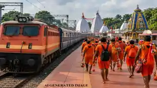 कांवड़ियों के लिए रेलवे का बड़ा तोहफा, बाबा धाम के लिए चलेंगी कई स्पेशल ट्रेनें