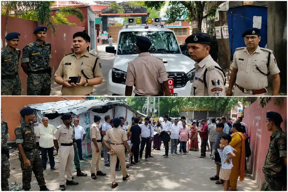मोतिहारी:  Re-NEET UG परीक्षा, 13 केंद्रों पर 6320 अभ्यर्थी, भारी संख्या में पुलिस तैनात