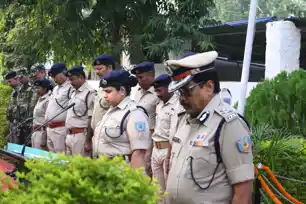 पुलिस संस्मरण दिवस पर शहीद जवानों को भावपूर्ण श्रद्धांजलि
