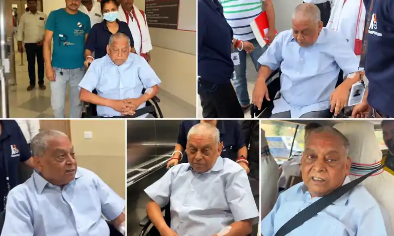 प्रत्याशी नीरज कुमार को अस्पताल से मिली छुट्टी, डॉक्टरों ने आराम करने की दी सलाह