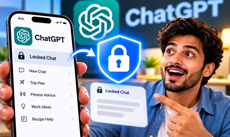अब ChatGPT पर नहीं कर सकते बातचीत, PIN और Face ID से लॉक होंगी चैट