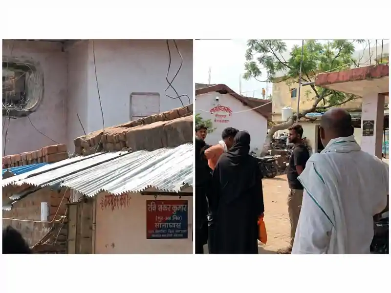 कानून के रखवाले ही बदहाली के साए में, बारिश में टपकती छत के नीचे रात बिताने को मजबूर थाने के पुलिसकर्मी