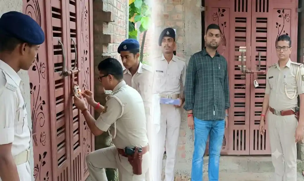 गोली लगने से घायल मुकेश की मौत, आरोपी गिरफ्तार, आरोपी का घर हुआ सील