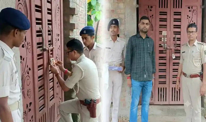 गोली लगने से घायल मुकेश की मौत, आरोपी गिरफ्तार, आरोपी का घर हुआ सील