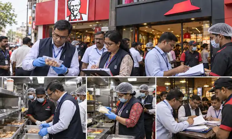 KFC, PIZZA HUT समेत पटना के बड़े होटलों में खाद्य विभाग की छापेमारी, सभी को 14 दिन का अल्टीमेटम KFC, PIZZA HUT समेत पटना के बड़े होटलों में खाद्य विभाग की छापेमारी, सभी को 14 दिन का अल्टीमेटम