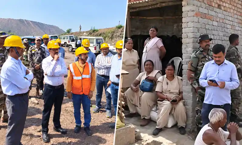 बारामुड़ी खटाल में प्रशासन की बड़ी कार्रवाई, 18 एकड़ सरकारी जमीन की नापी, 200 घरों पर मंडराया बेदखली का खतरा