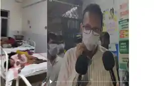 प्रसाद खाने के बाद 50 लोगों की तबीयत बिगड़ी, अस्पताल में मची अफरा-तफरी प्रसाद खाने के बाद 50 लोगों की तबीयत बिगड़ी, अस्पताल में मची अफरा-तफरी