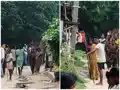जमीन विवाद में दो पक्ष आमने-सामने, खुलेआम हथियार लहराते वीडियो वायरल, दो गिरफ्तार