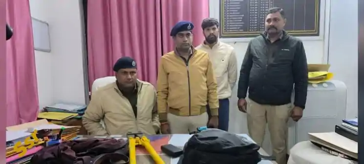 थावे भवानी मंदिर चोरी का मास्टरमाइंड गिरफ्तार, गूगल-यूट्यूब से सीखकर दिया घटना को अंजाम 