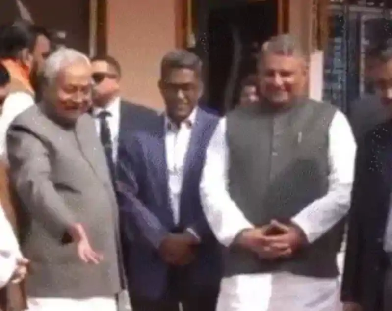नीतीश कुमार की तस्वीर 