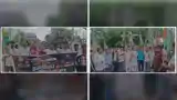 छात्रों पर लाठीचार्ज के विरोध में बगहा और नालंदा में भारी हंगामा, पीएम-सीएम का फूंका पुतला