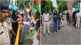 भागलपुर डीएम ऑफिस गेट पर कांग्रेस का हल्लाबोल, शिक्षा मंत्री के इस्तीफे की मांग