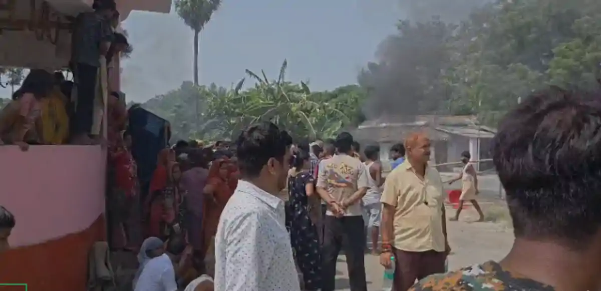 व्यापारी की हत्या के बाद बवाल, फुटा लोगों का आक्रोश, किया सडक जाम