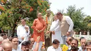 'एक देश, एक विधान' के प्रणेता डॉ. श्यामा प्रसाद मुखर्जी को BJP नेताओं ने किया नमन