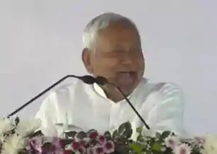 जहानाबाद में नीतीश का लालू पर हमला, बोले- पहले डर का माहौल था, अब विकास की रफ्तार