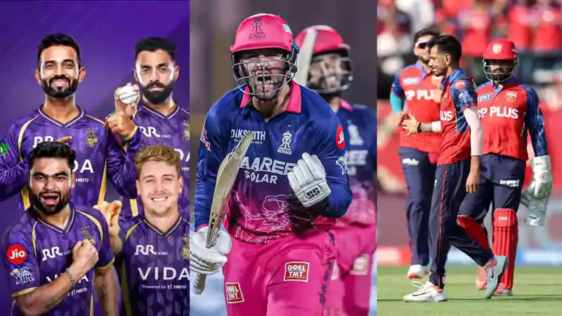 IPL Play Off की जंग हुई रोचक, 1 सीट के लिए इन 3 टीमों में मचेगा भयंकर गदर, जानें प्लेऑफ का ताजा समीकरण IPL Play Off की जंग हुई रोचक, 1 सीट के लिए इन 3 टीमों में मचेगा भयंकर गदर, जानें प्लेऑफ का ताजा समीकरण