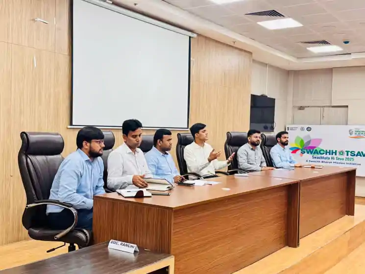 रांची नगर निगम की अहम बैठक, छठ से पहले शहर को साफ-सुथरा बनाने के दिए सख्त निर्देश