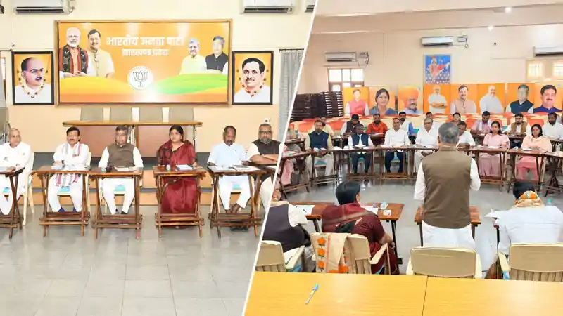 भाजपा की दो दिवसीय प्रदेश कार्यसमिति की तैयारियों की हुई गहन समीक्षा, राष्ट्रीय अध्यक्ष नितिन नवीन के स्वागत पर चर्चा