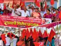 SIR रद्द करने की मांग को लेकर किसानों ने निकाला मार्च