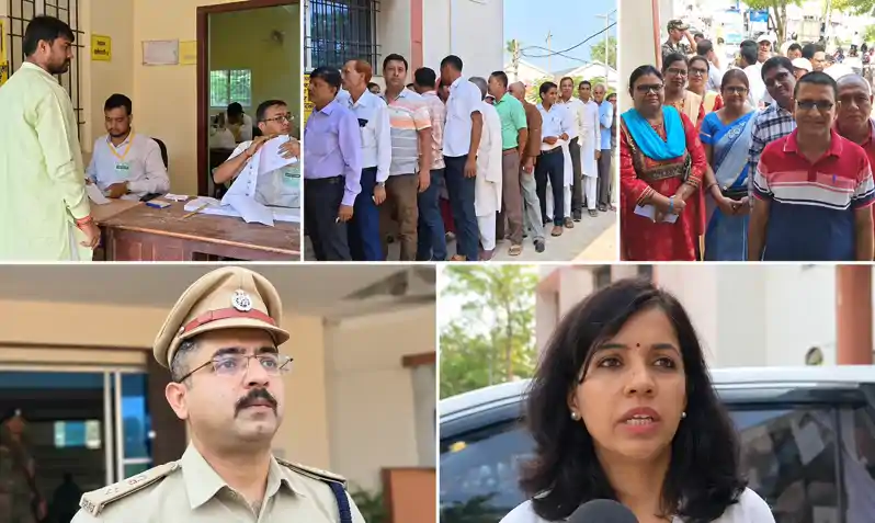 नालंदा में शिक्षक-स्नातक निर्वाचन चुनाव : मतदान शुरू, 34,608 मतदाता करेंगे वोट, सुरक्षा के पुख्ता इंतजाम