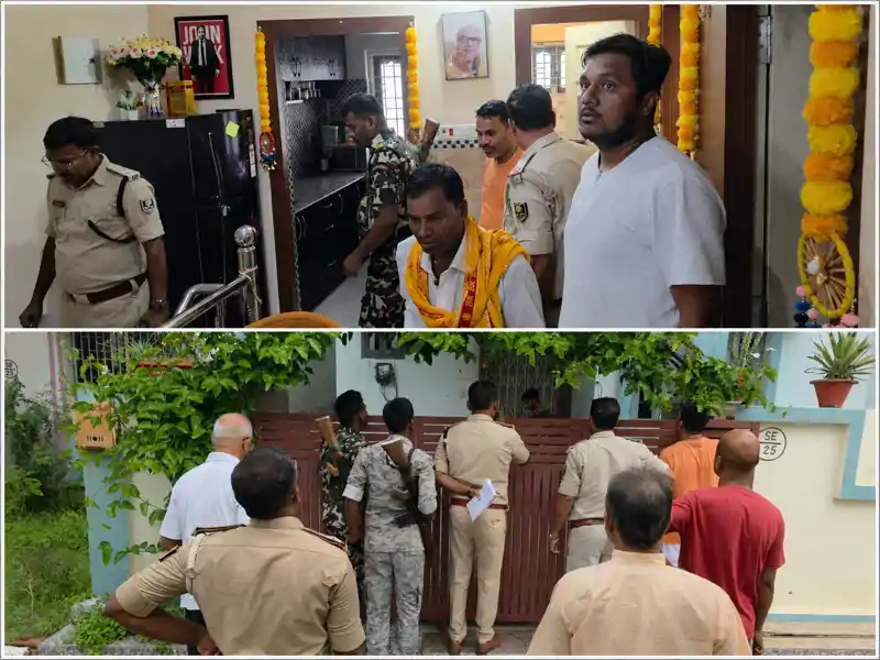 कांग्रेस प्रदेश अध्यक्ष के आवास समेत चार घरों में चोरी, CCTV में कैद हुई वारदात, राजेश राम ने कानून व्यवस्था पर उठाए सवाल